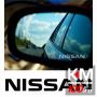 Stickere oglinda ETCHED GLASS - NISSAN (set 3 buc.)