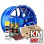 Kit reparatie jante, culoare ORANGE (V1) - Cod RAL: 2004