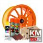 Kit reparatie jante, culoare ORANGE (V1) - Cod RAL: 2004