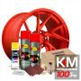 Kit reparatie jante, culoare ORANGE (V1) - Cod RAL: 2004