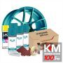 Kit reparatie jante, culoare ALBASTRU DESCHIS (V4) - Cod RAL: 5021