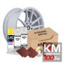 Kit reparatie jante, culoare ALB (V2) - Cod RAL: 9010