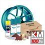 Kit reparatie jante, culoare ALBASTRU DESCHIS (V2) - Cod RAL: 5021