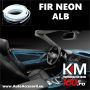 Fir NEON culoare ALB (lungime 2M)