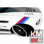 Sticker ornament auto model BMW ///M Power (50cm x 18cm)