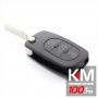 Audi - Carcasa cheie tip briceag, 3 butoane, tip mare, fara buton panica, pt. baterie 2032
