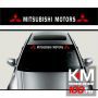 Sticker parasolar auto MITSUBISHI (126 x 16cm)