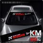 Sticker parasolar auto NISSAN (126 x 16cm)