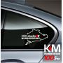 Sticker auto geam AUDI