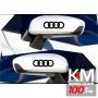 Sticker oglinda AUDI (set 2 buc.)